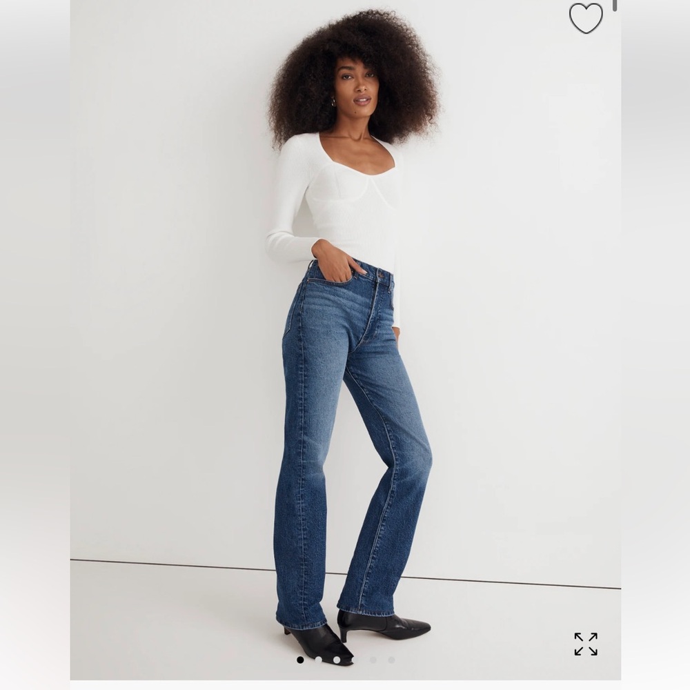 Madewell The Petite ‘90’s Straight Jean P27